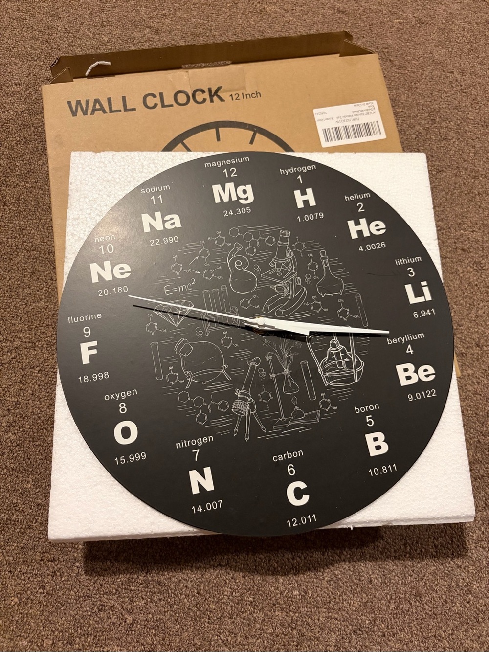 New Science Wall Clock